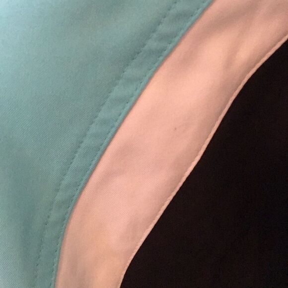Vintage SJB Active Teal/White/Black Jacket size M - Picture 4 of 4